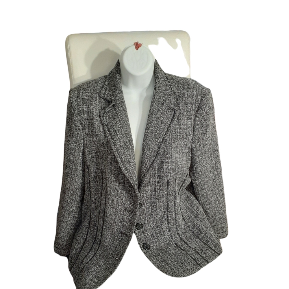 Vintage Ted Lapidus lined woman blazer 48